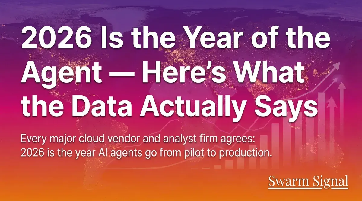 2026 Is the Year of the Agent. Here's What the Data Actually Says