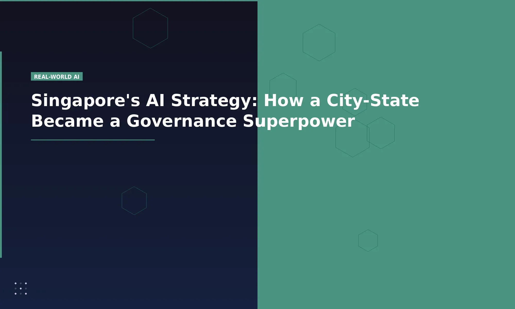 Singapore's AI Strategy: How a City-State Became a Governance Superpower