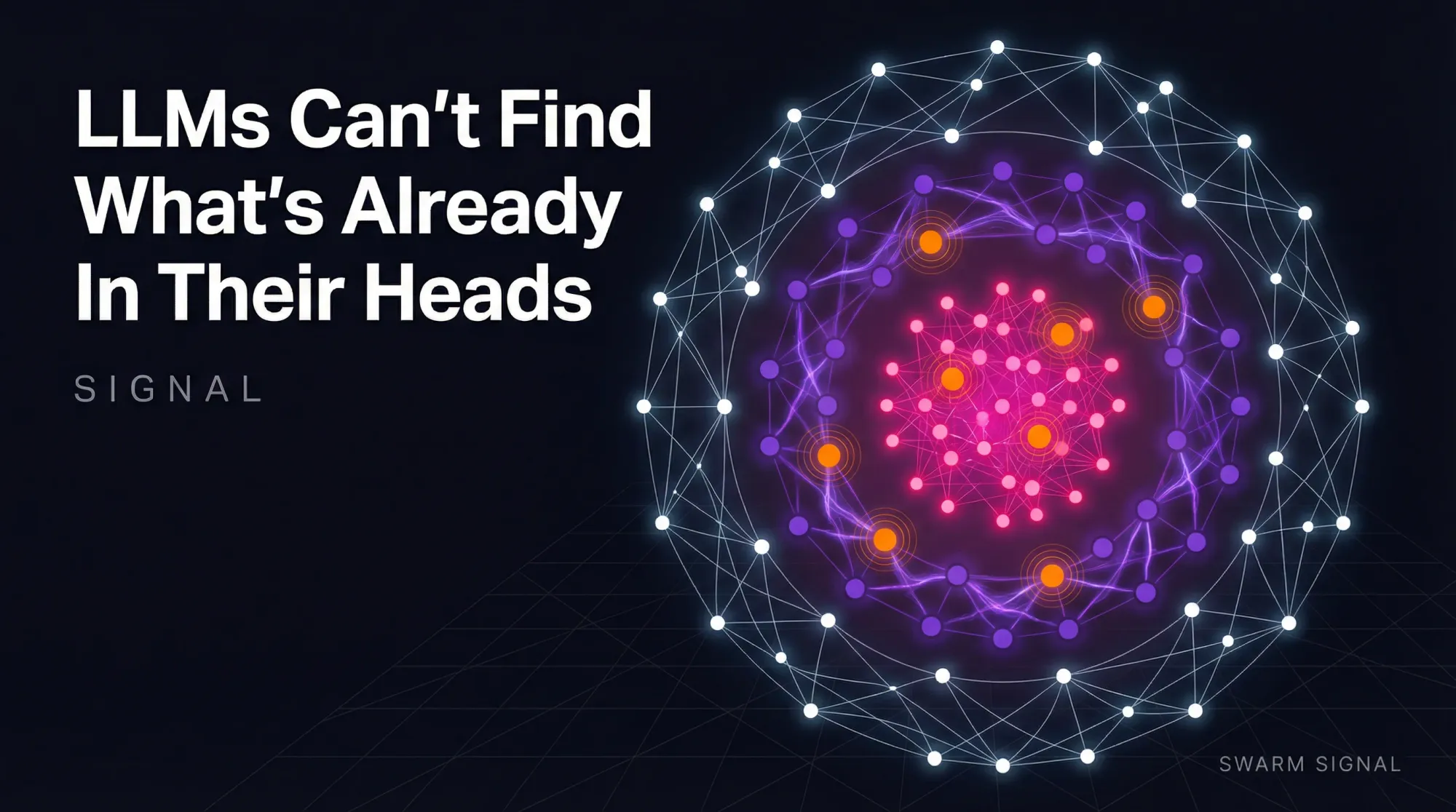 LLMs Can't Find What's Already In Their Heads