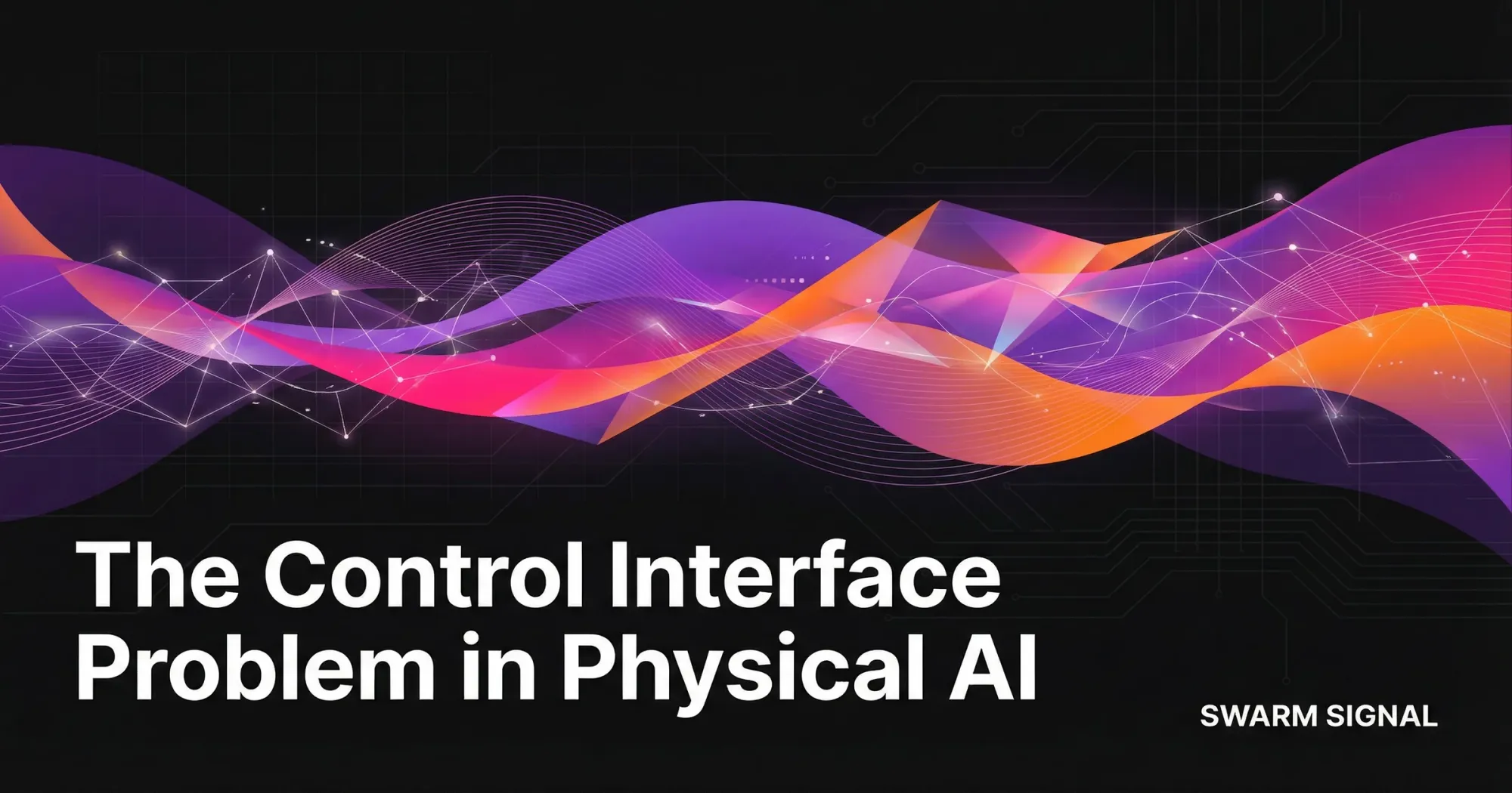 The Control Interface Problem in Physical AI