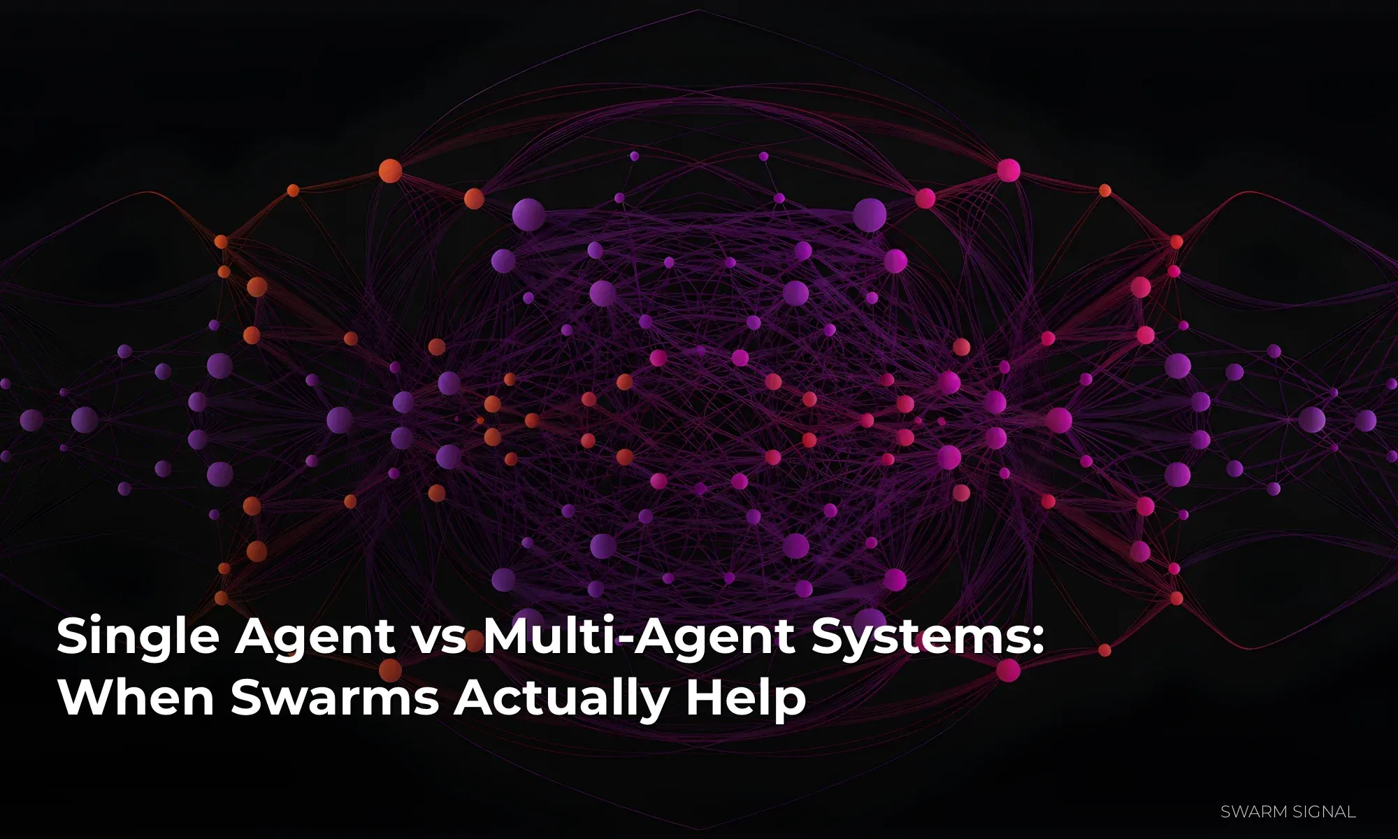 Comparison diagram of single agent versus multi-agent AI system architectures and coordination patterns