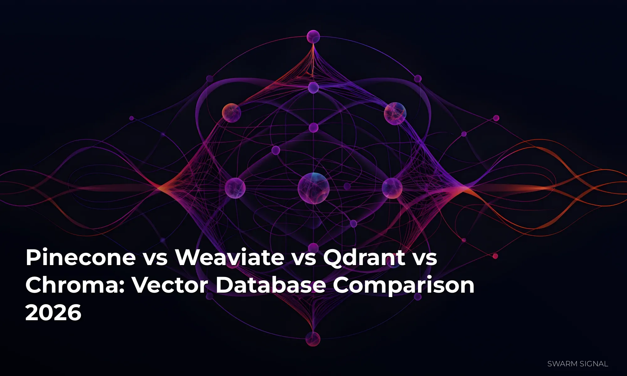 Pinecone vs Weaviate vs Qdrant vs Chroma: Vector Database Comparison 2026