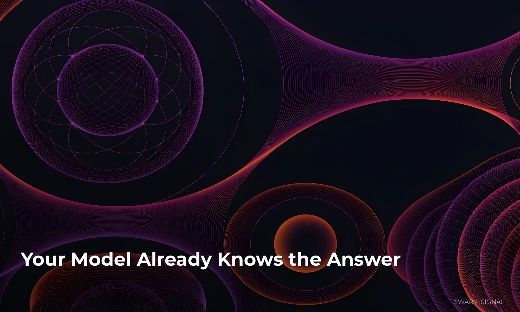 Your Model Already Knows the Answer