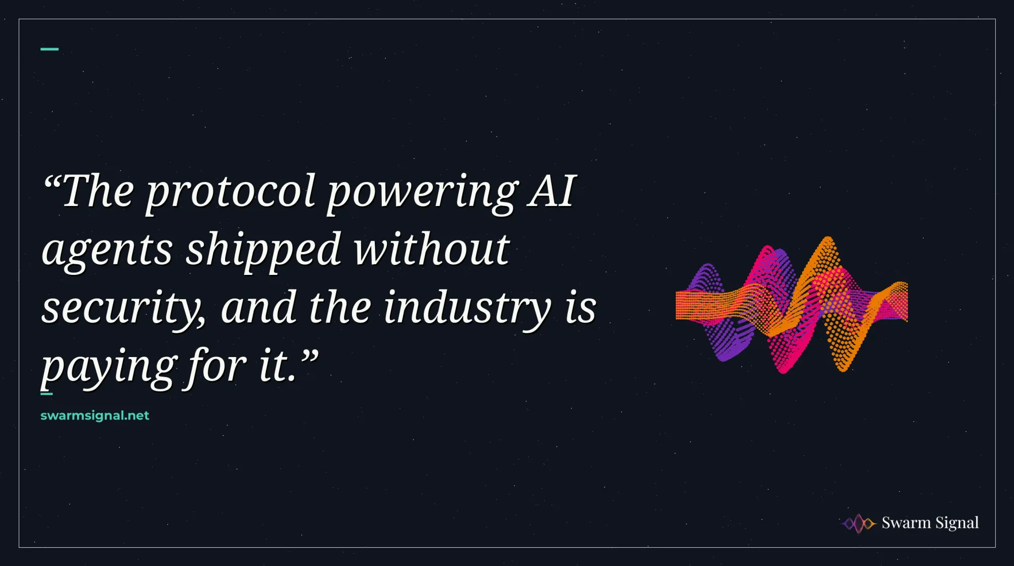 The protocol powering AI agents shipped without security, and the industry is paying for it.