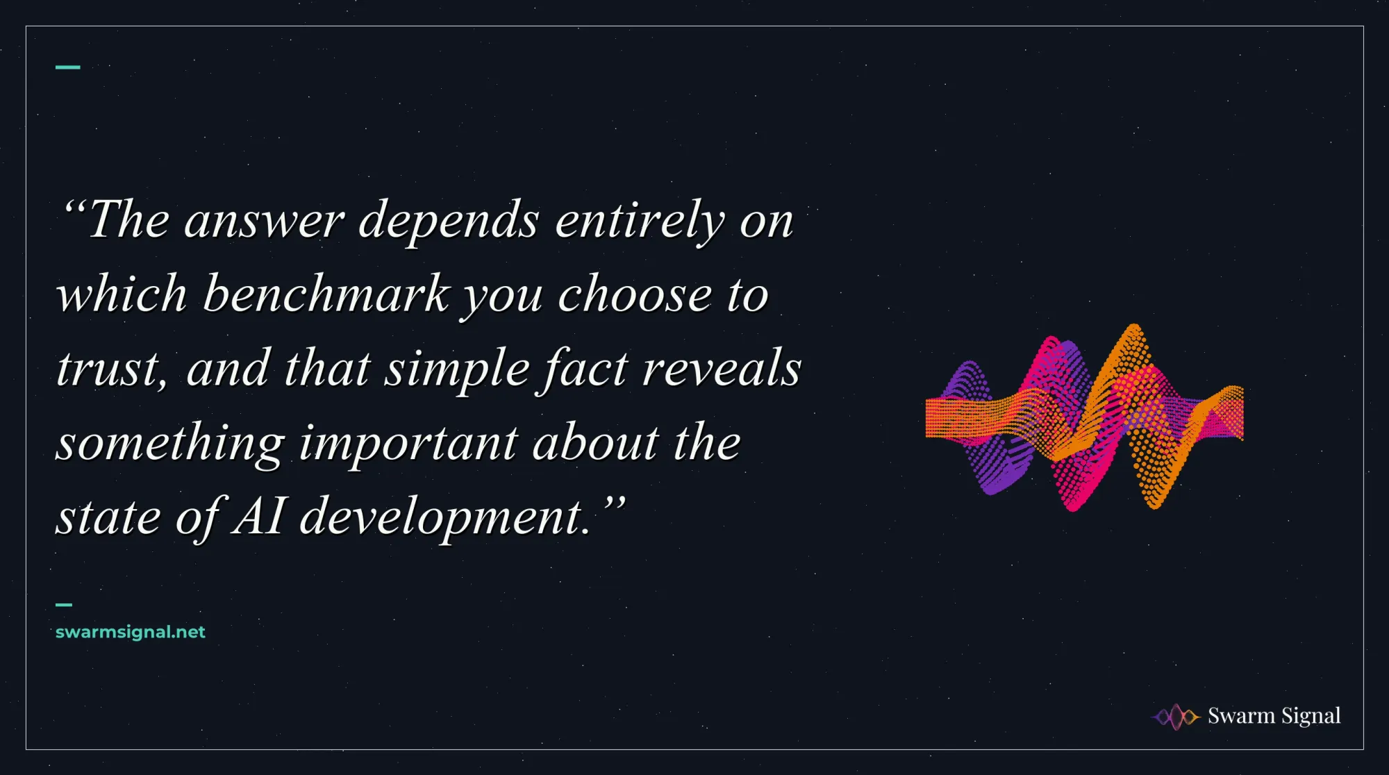 The answer depends entirely on which benchmark you choose to trust, and that simple fact reveals something important about the state of AI development.