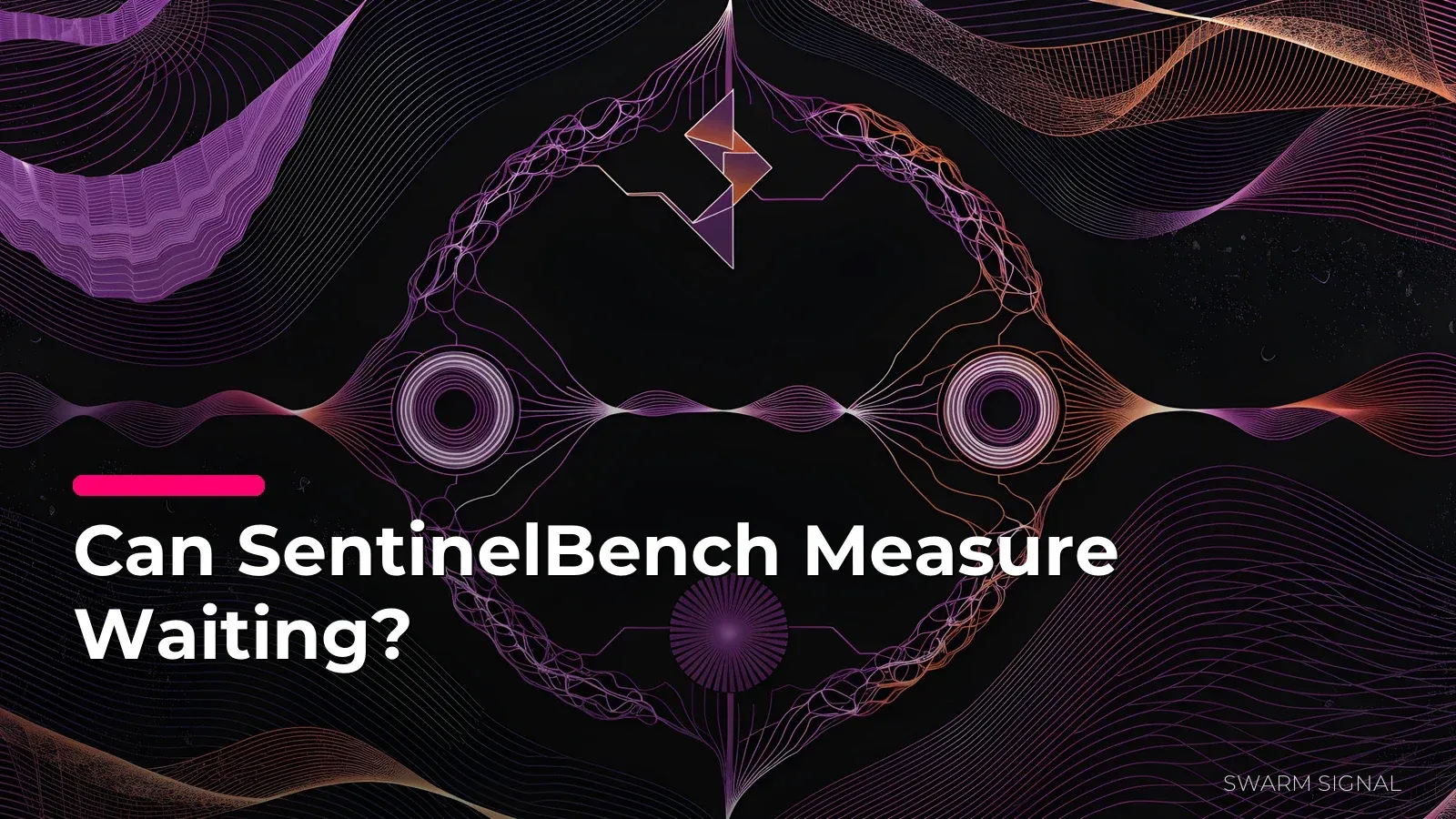 Can SentinelBench Measure Waiting?